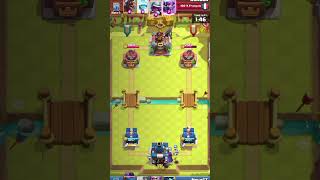 Double Cross In A Row clashroyale clashr gaming clasher573 supercell games gameplay clashro [upl. by Edgell]