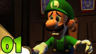 Luigis Mansion 2 Dark Moon  Part 1  Gloomy Manor A1 Poltergust 5000 [upl. by Eniladam]