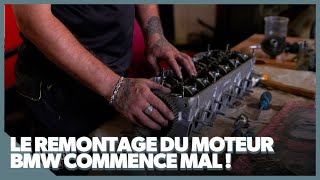 Remontage du moteur BMW E21 [upl. by Hanah]