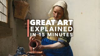 The Milkmaid by Johannes Vermeer Great Art Explained [upl. by Willett28]