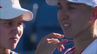 PigossiStefani vs KudermetovaVesnina  Bronze Medal  Tokio 2020  Press Conference [upl. by Acysej]