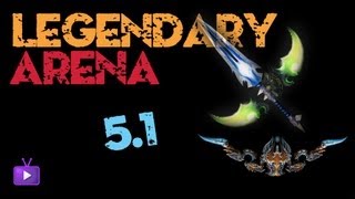 WoW Rogue PvP Legendary Arena Thunderfury  Warglaive Patch 51 [upl. by Cinomod]