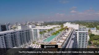 London Foster Realty  RONEY PALACE PH5 2301 COLLINS AVE UNITPH5 MIAMI BEACH FL 33139 [upl. by Fatma]