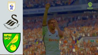 Swansea vs Norwich Highlights  EFL Championship 202425 [upl. by Gomez]