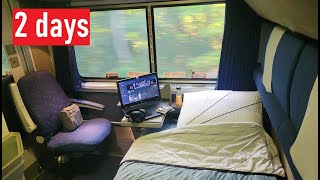 36 Hour Journey on Amtrak Sleeper Train  Chicago → San Antonio [upl. by Mali]