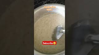 Foxtail millet kakun kheer very healthy food cooking recipe shorts song fromthekitchen14 [upl. by Susette96]