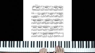 Czernyana  fascicolo I  n 44  Allegro  piano tutorial by Antonio De Angelis [upl. by Thurber]