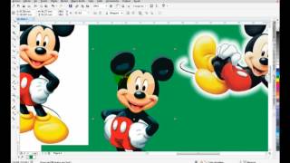 LECCION 4 EFECTOS CON SOMBRA RECORTES CON SILUETA EN COREL DRAW [upl. by Ferree754]