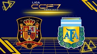 Fut 7 Tepojaco  España vs Argentina  Torneo Jaguar [upl. by Ecineg]