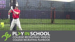 Connor Flickinger Hitting  DMV Prospects  Filmed Feb 2023  wwwPlayInSchoolcom [upl. by Neela]