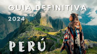 Guía Definitiva para viajar a PERÚ 🇵🇪 Presupuesto Qué visitar y más [upl. by Anuhsal]