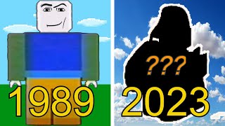 Roblox Evolution 19892023 [upl. by Vivica]