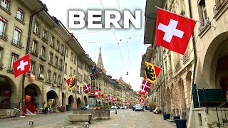 Bern Switzerland  Walking Tour 4K [upl. by Tabby186]