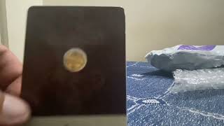 My third 01 gram of gold coin by RSBL Ordered via coinbazaarin Unboxing and Review [upl. by Rania36]