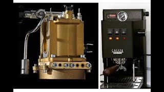 E24 Gaggia ClassicBrass BoilerShort introduction [upl. by Casandra]