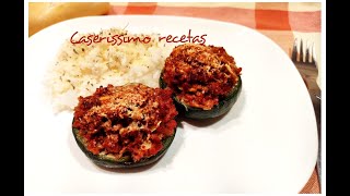 Zapallitos rellenos de carne picada NUEVA TECNICA DE COCCION ultra rápida DELICIOSOS [upl. by Eloise]