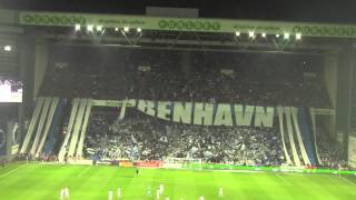 FC København  bif TIFO 211012 [upl. by Gautier997]