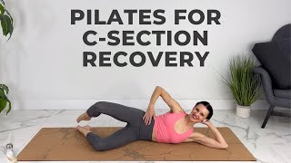 After C Section Pilates Exercises C section Recovery Exercises 25Minute Postnatal Pilates [upl. by Schwab]