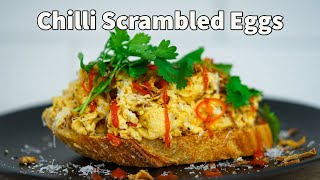 This Chilli Scrambled Eggs Recipe is Perfect for a Quick and Easy Breakfast [upl. by Anetsirk]