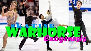 Skating Warhorse  Exogenesis Jeremy Abbott Amber Glenn Guignard amp Fabbri Roman Sadovsky [upl. by Nena]