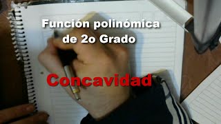 Función cuadrática Concavidad [upl. by Bringhurst]