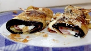 INVOLTINI DI MELANZANE GRATINATI AL FORNO [upl. by Inele]