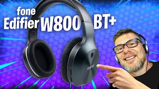 ðŸ˜µFone EDIFIER W800BT Plus Bluetooth Review  Som de Qualidade [upl. by Barnet371]