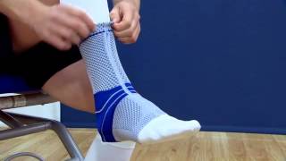 Bauerfeind Ankle Supports AchilloTrain Pro MalleoTrain and MalleoLoc [upl. by Akemet]