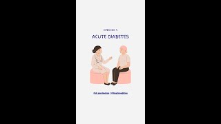 Diabetes  Acute Complications [upl. by Allix815]