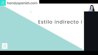 🔶 Estilo indirecto en español [upl. by Esina]