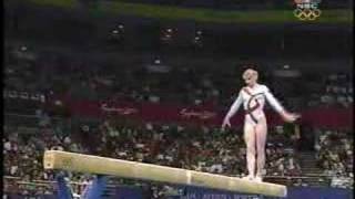 Simona Amanar  2000 Olympics AA  Balance Beam [upl. by Gnilyarg]