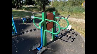 Rotary Park Outdoor Gym Warragul [upl. by Sregor]