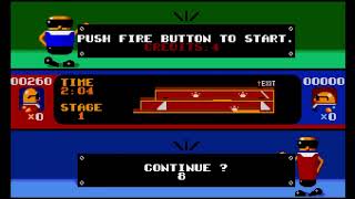 Bonanza Bros Amiga Game Over Screen [upl. by Follmer]