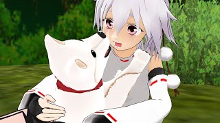 【東方MMD】椛と「わんこ」Wolf meets Dog【ＭＭＤ紙芝居】【犬走椛】【射命丸文】【飯綱丸龍】東方mmd [upl. by Ennaylime]