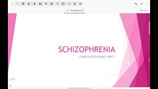 Clinical Psychology  Schizophrenia Review  Part 1  CIE 9990 A Levels A2 Psychology alevel [upl. by Eiddam]