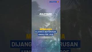 METMALAYSIA  Musim tengkujuh diramal bermula Selasa depan [upl. by Vite]