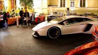 NOVITEC Lamborghini Aventador in Monaco Loud Sounds [upl. by Aibat]