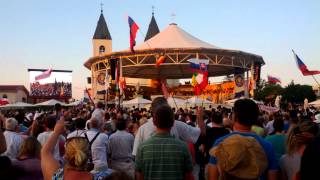 Medjugorje MladifestYouth FestivalJugendfestival 2012  Receive the Power [upl. by Yllor]