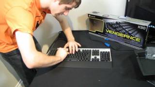 Corsair Vengeance K90 Backlit Macro Gaming Keyboard Unboxing amp First Look Linus Tech Tips [upl. by Creigh]