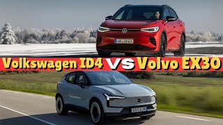 Volkswagen ID 4 GTX AWD 2024 VS Volvo EX30 Single Motor Extended Range 2024 [upl. by Reichel]