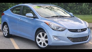 2012 HYUNDAI ELANTRA limited [upl. by Ezitram]