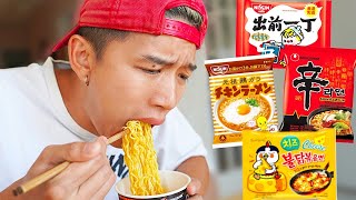 I Only Ate Instant RAMEN Noodles for 7 Days STRAIGHT [upl. by Zolly180]