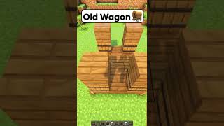 Minecraft Old Wagon Worlds Smallest Violin shorts minecraft [upl. by Resor]