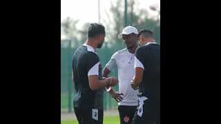 Coach Rhulani Mokwena reunited with Abdelmounaim Boutouil🤍❤️ footballisareligion football [upl. by Tiena]