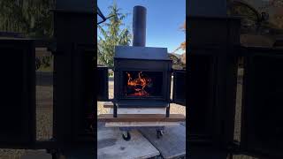 FreestandingStandalone Wood Stove by Fisher [upl. by Itsud849]