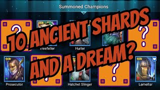 Insane Boosted Rates For Ancient Shards  Looking For Hydra Champs  Raid Shadow Legends [upl. by Noraha]