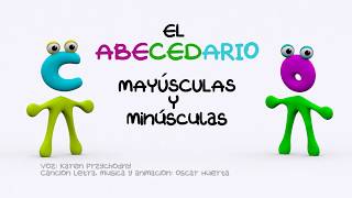 El Abecedario en español Mayúsculas y minúsculas The ABC Childrens Songs [upl. by Hnaht600]