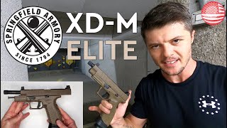 Springfield XDm Elite Review Springfield XDm 9mm [upl. by Ixel]