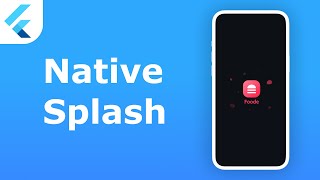 Native Splash Screen  Flutter Tutorial [upl. by Ettenahs38]