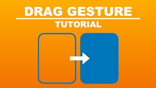 Implementing Drag Gestures In Xcode 15 SwiftUI [upl. by Assillam]